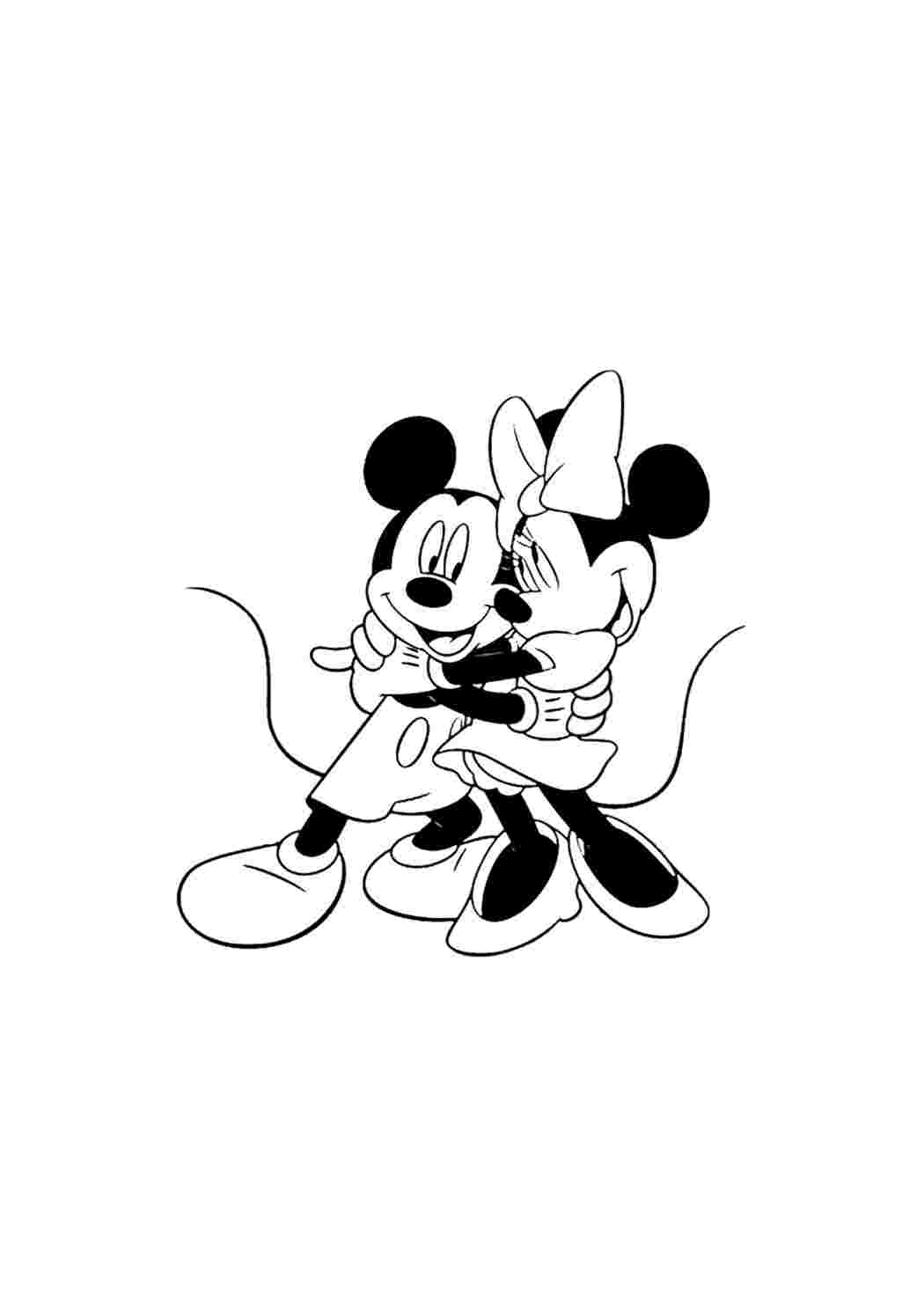 Раскраска Гарні розмальовки Персонаж Диснея розмальовка