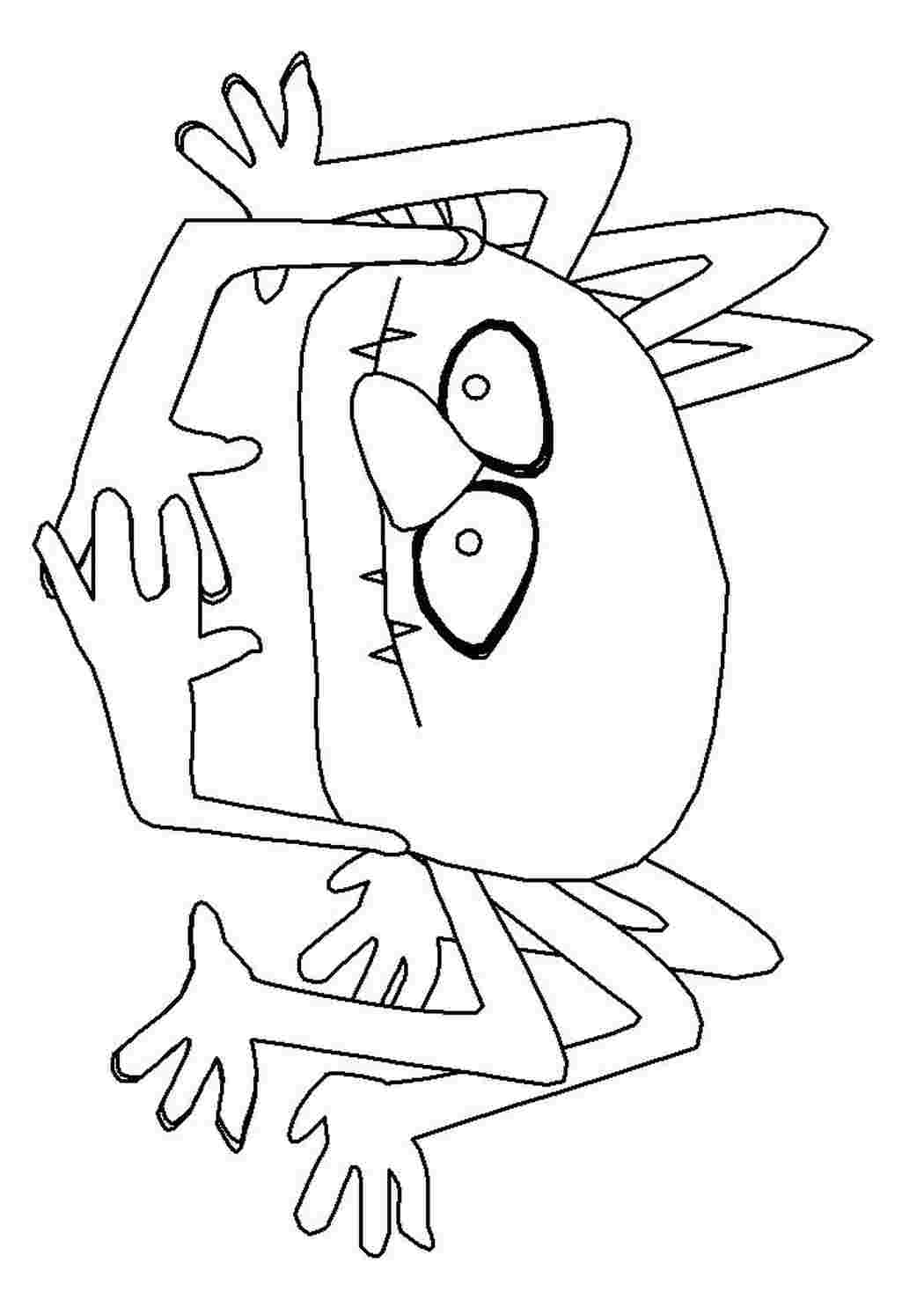 Раскраска Павук