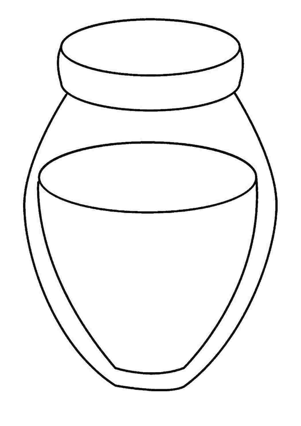 Раскраска Молоко