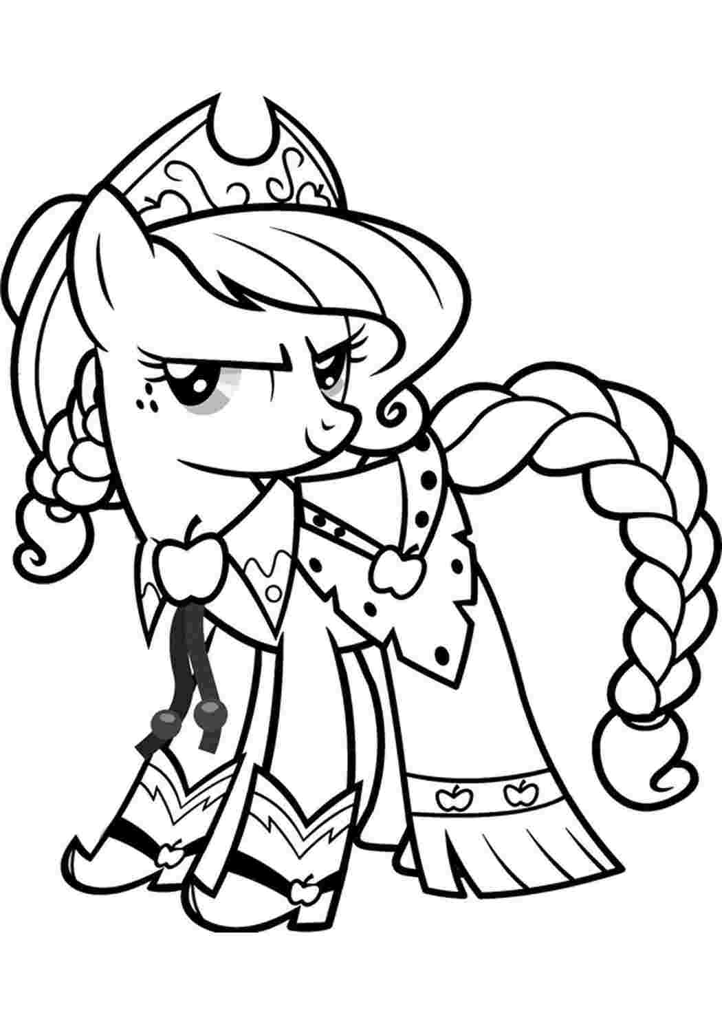 Раскраска Понівіль ковбой