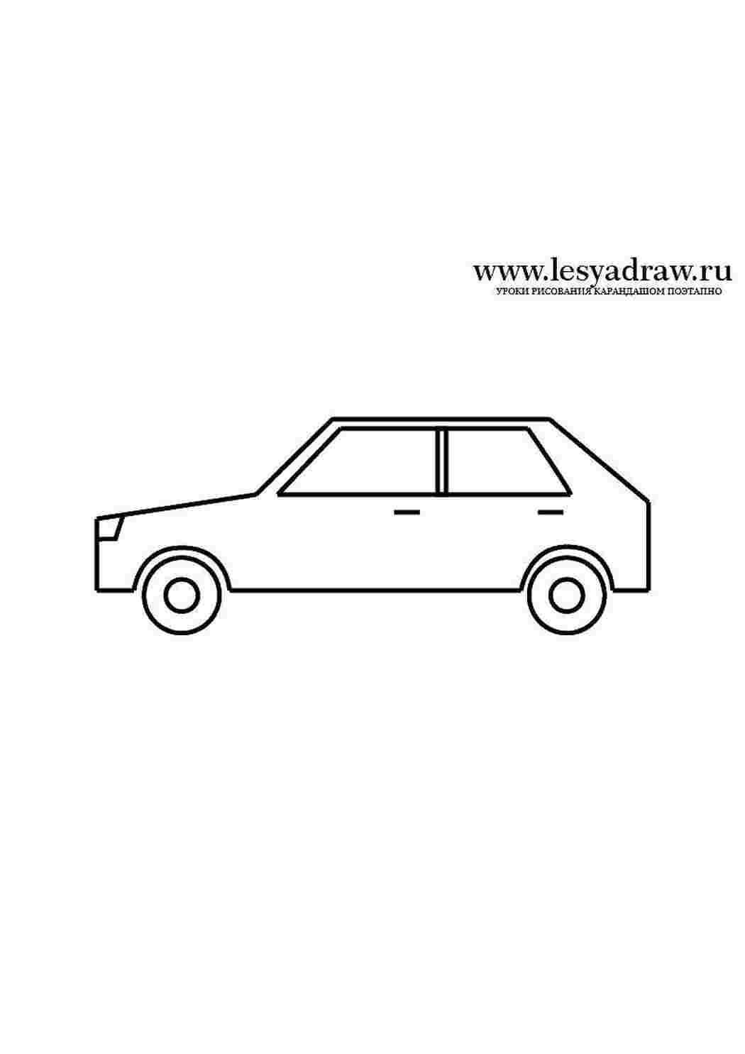 Раскраска Автомобіль