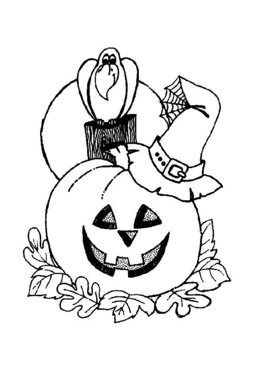 Раскраска Розпису Halloween для дітей
