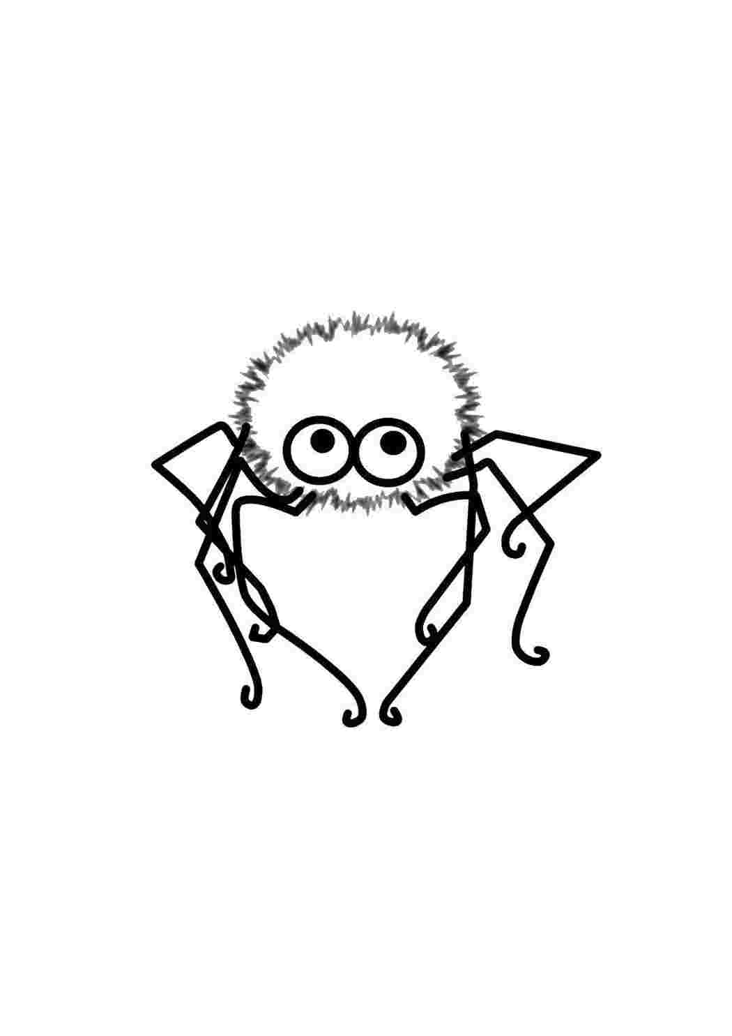 Раскраска Павук