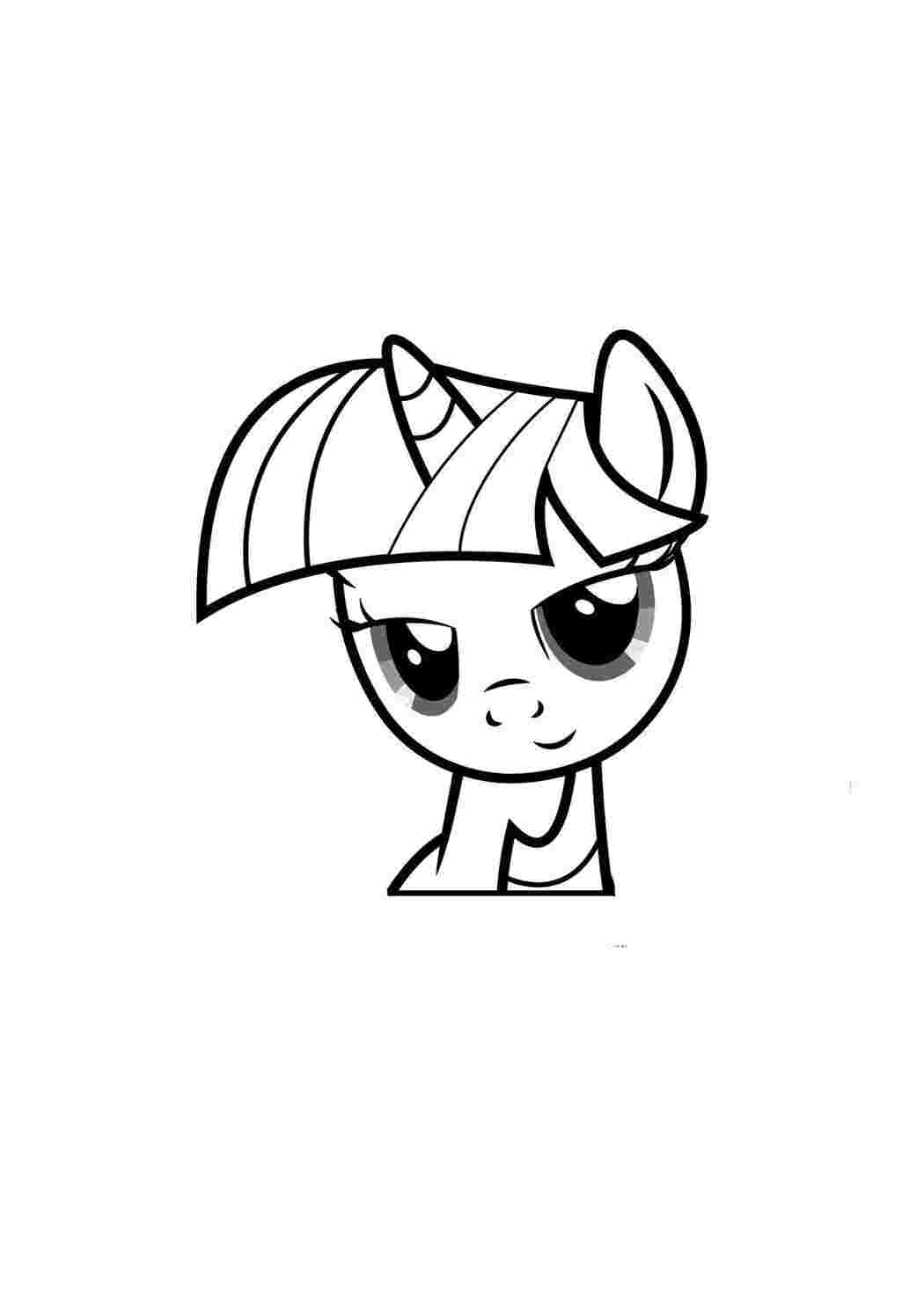 Раскраска Пні з My Little Pony