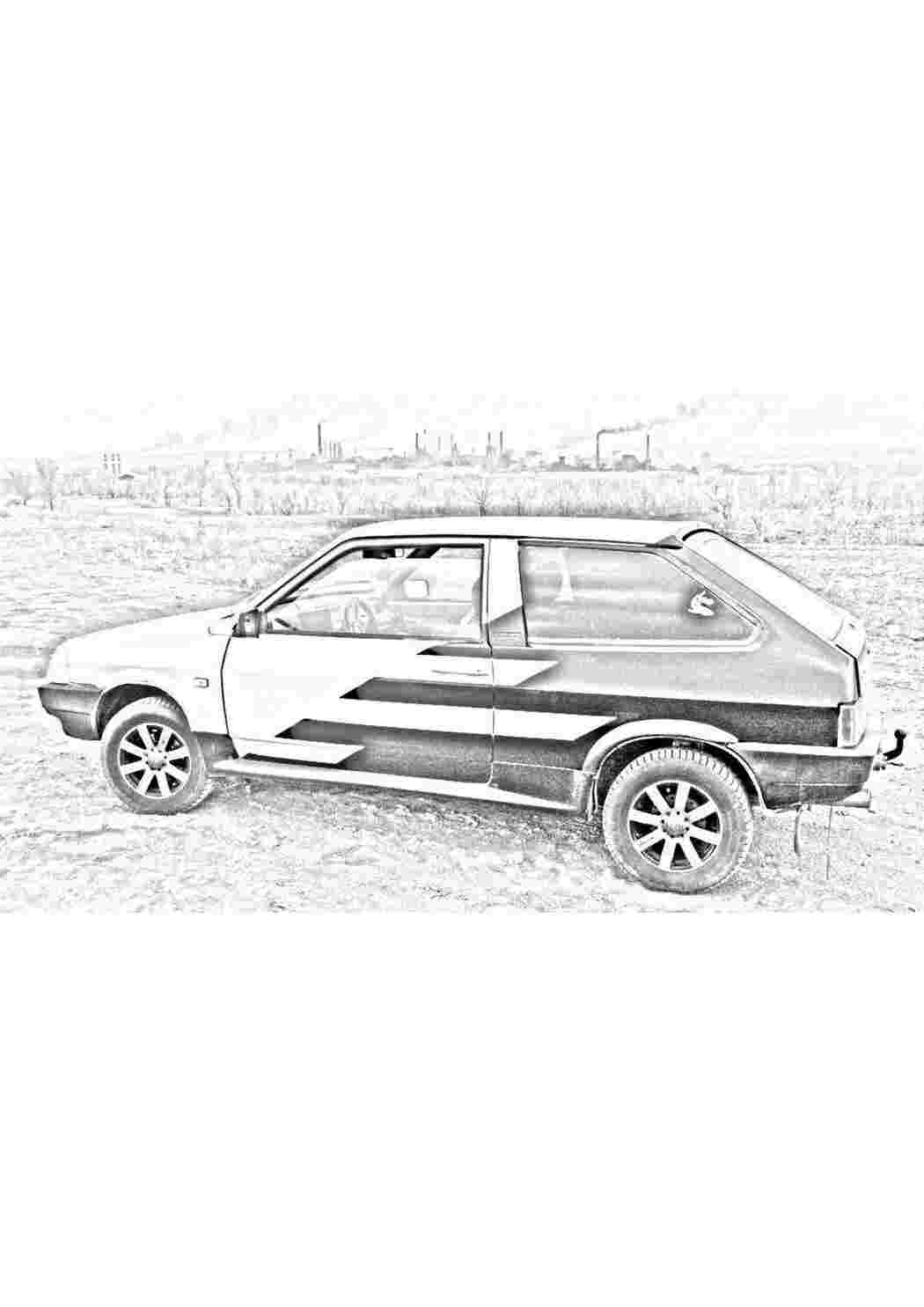 Раскраска Автомобіль
