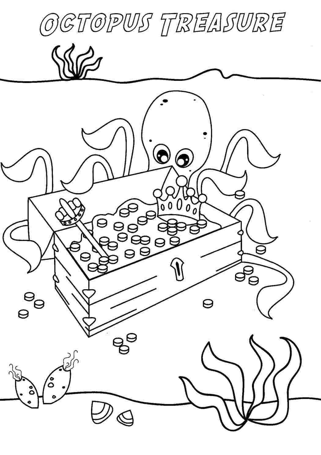 Раскраска Веселка знайшла скарб