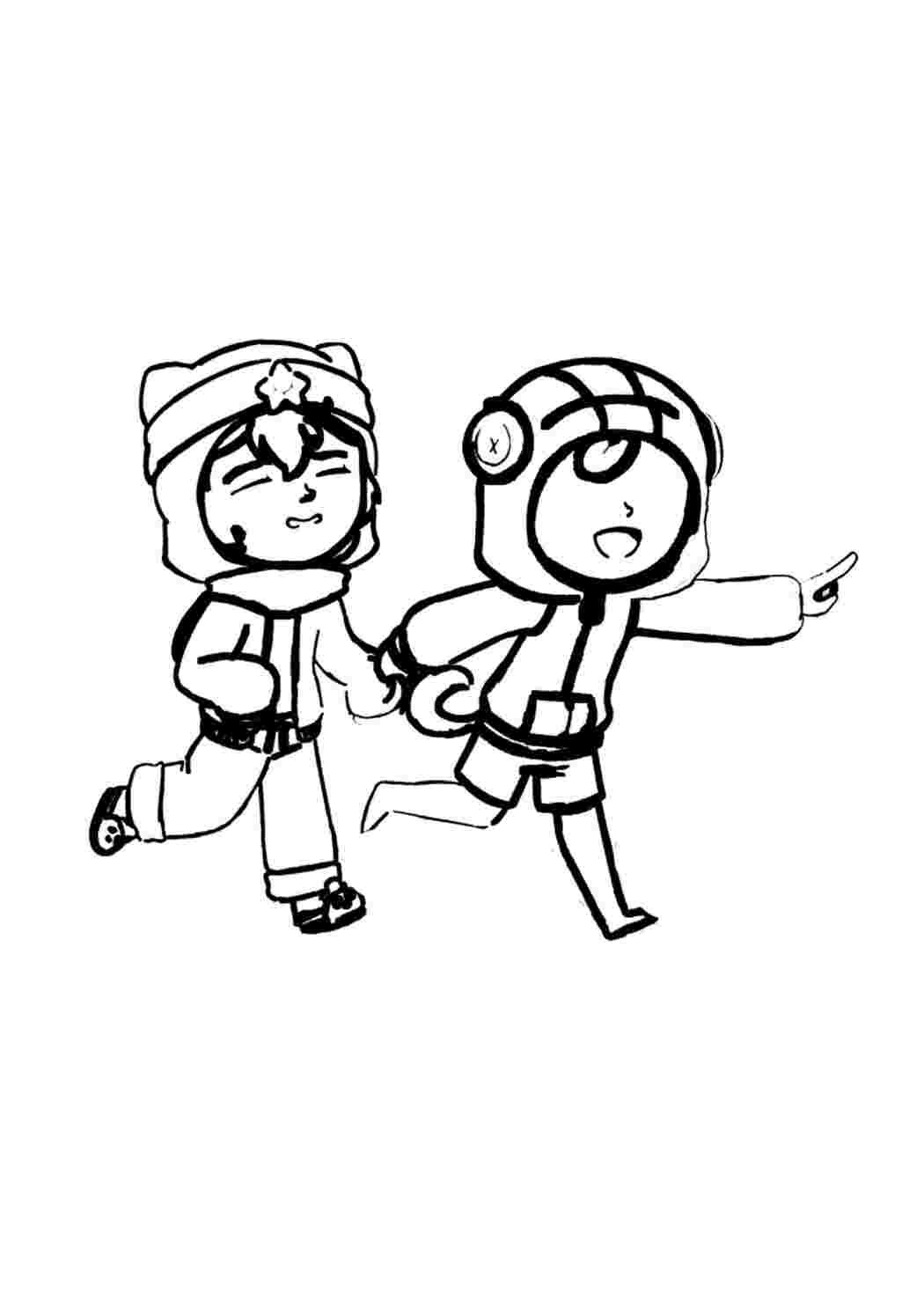 Раскраска Гарні розмальовки Вперед назустріч пригодам