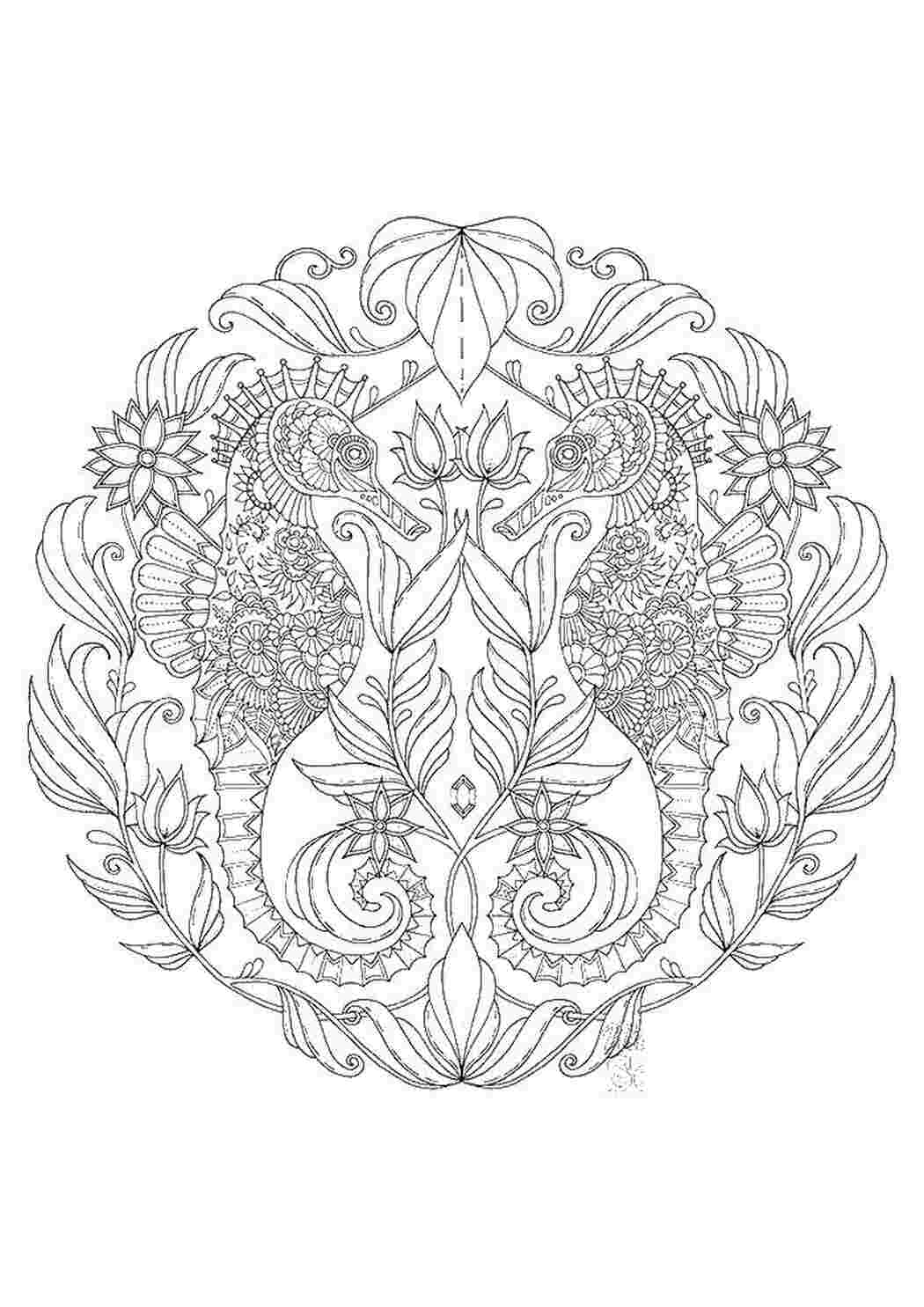 Раскраска Антистрес