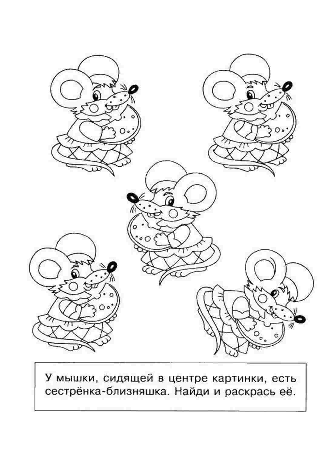 Раскраска Знайди братика сестричку
