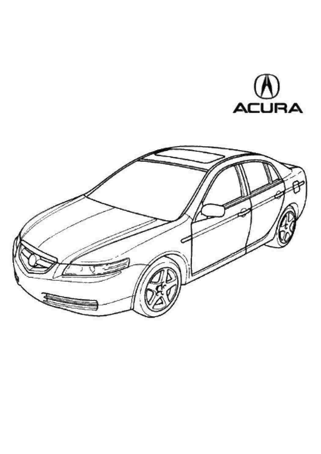 Раскраска Автомобіль