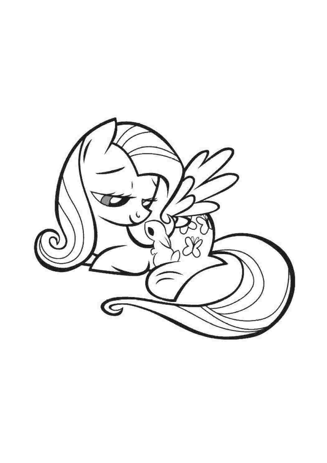 Раскраска Пні з My Little Pony