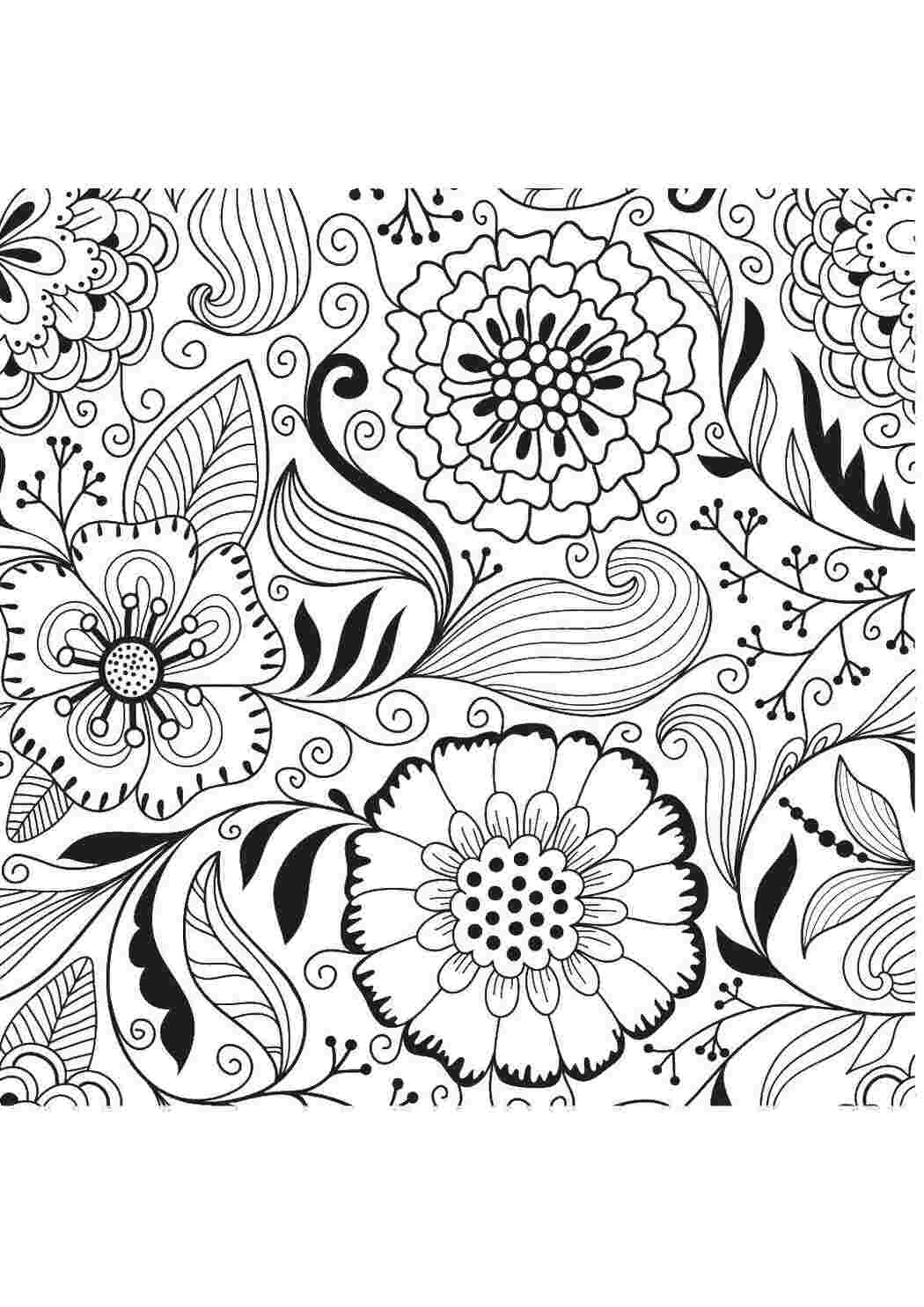 Раскраска Візерунки