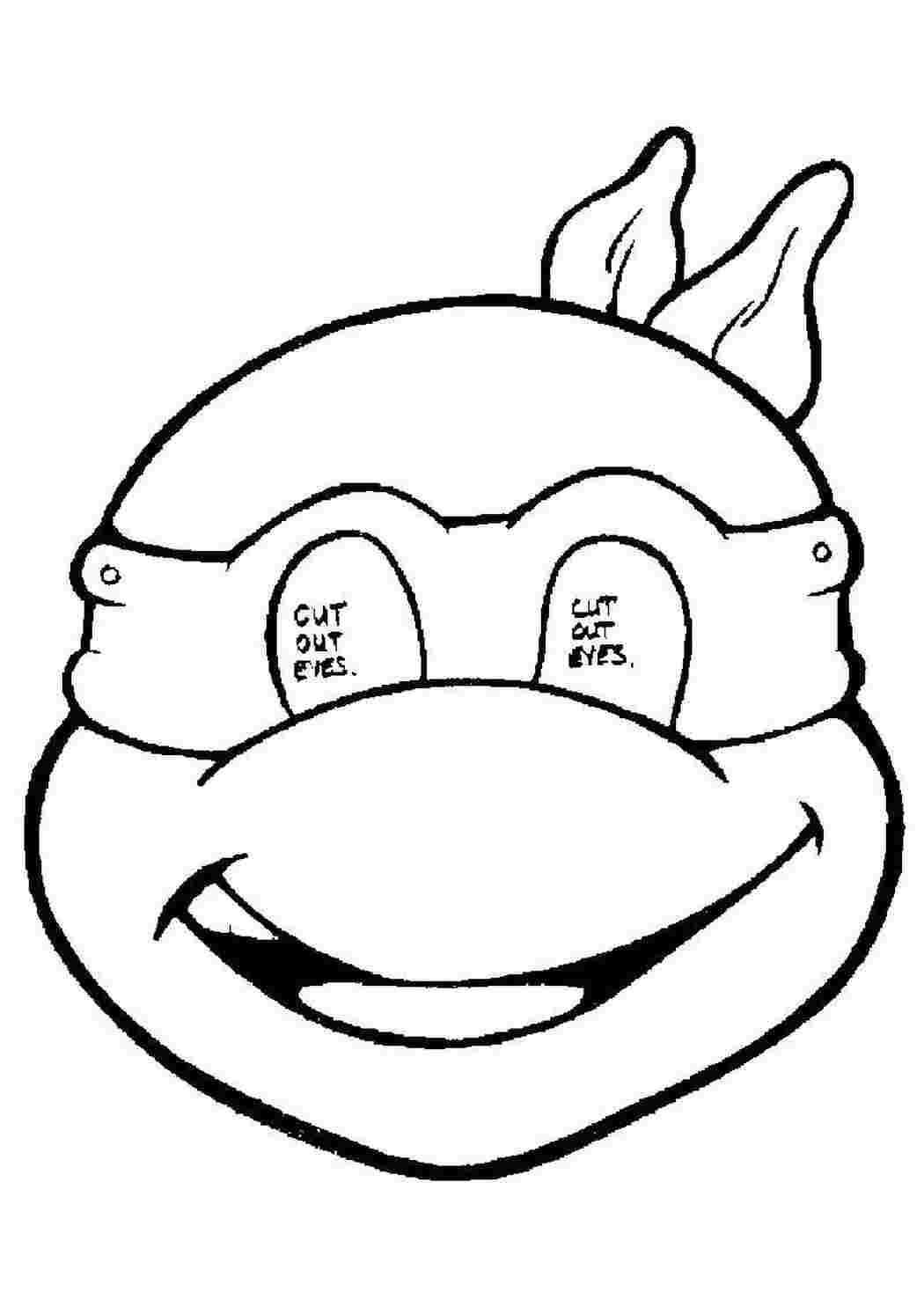 Раскраска Ніндзя черепаха