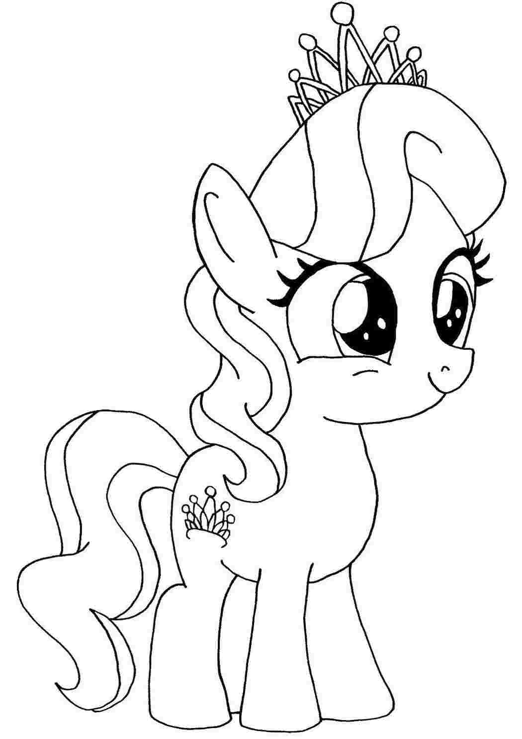 Раскраска Пні з My Little Pony