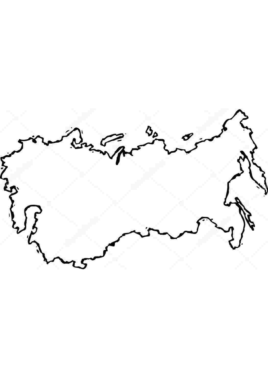 Раскраска Трафарети Контури Географічні контури