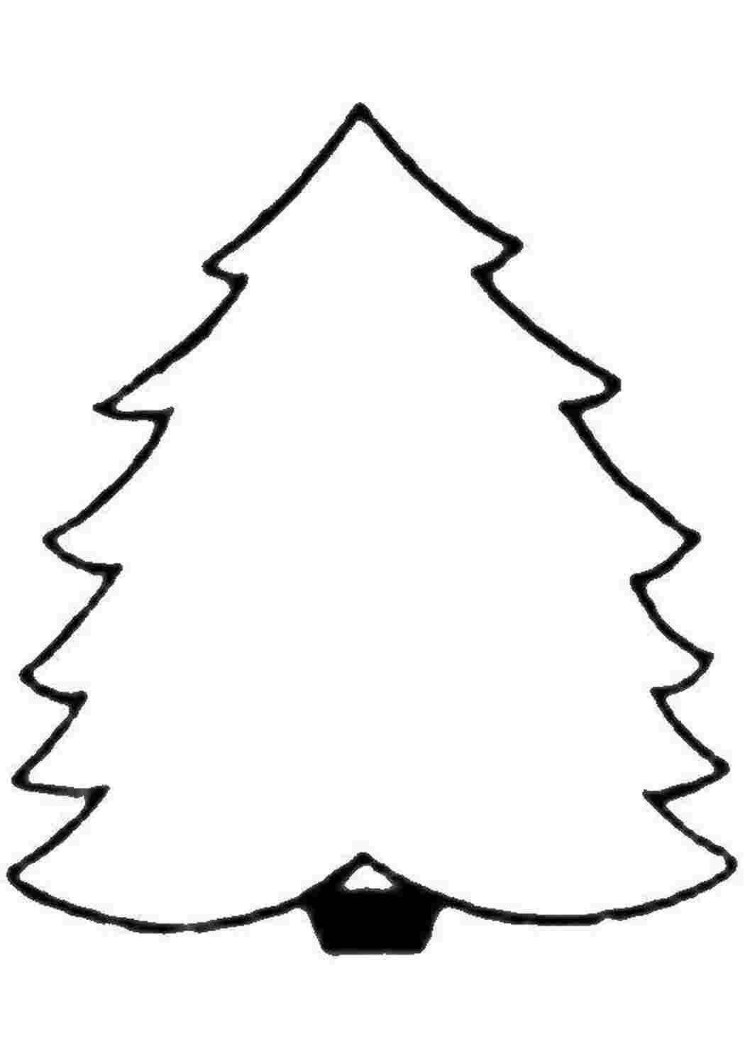 Раскраска Ялинка