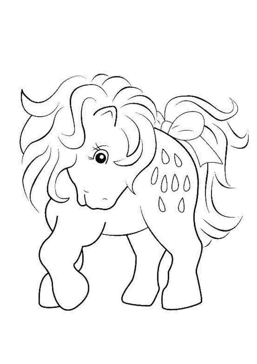 Раскраска Пні з My Little Pony