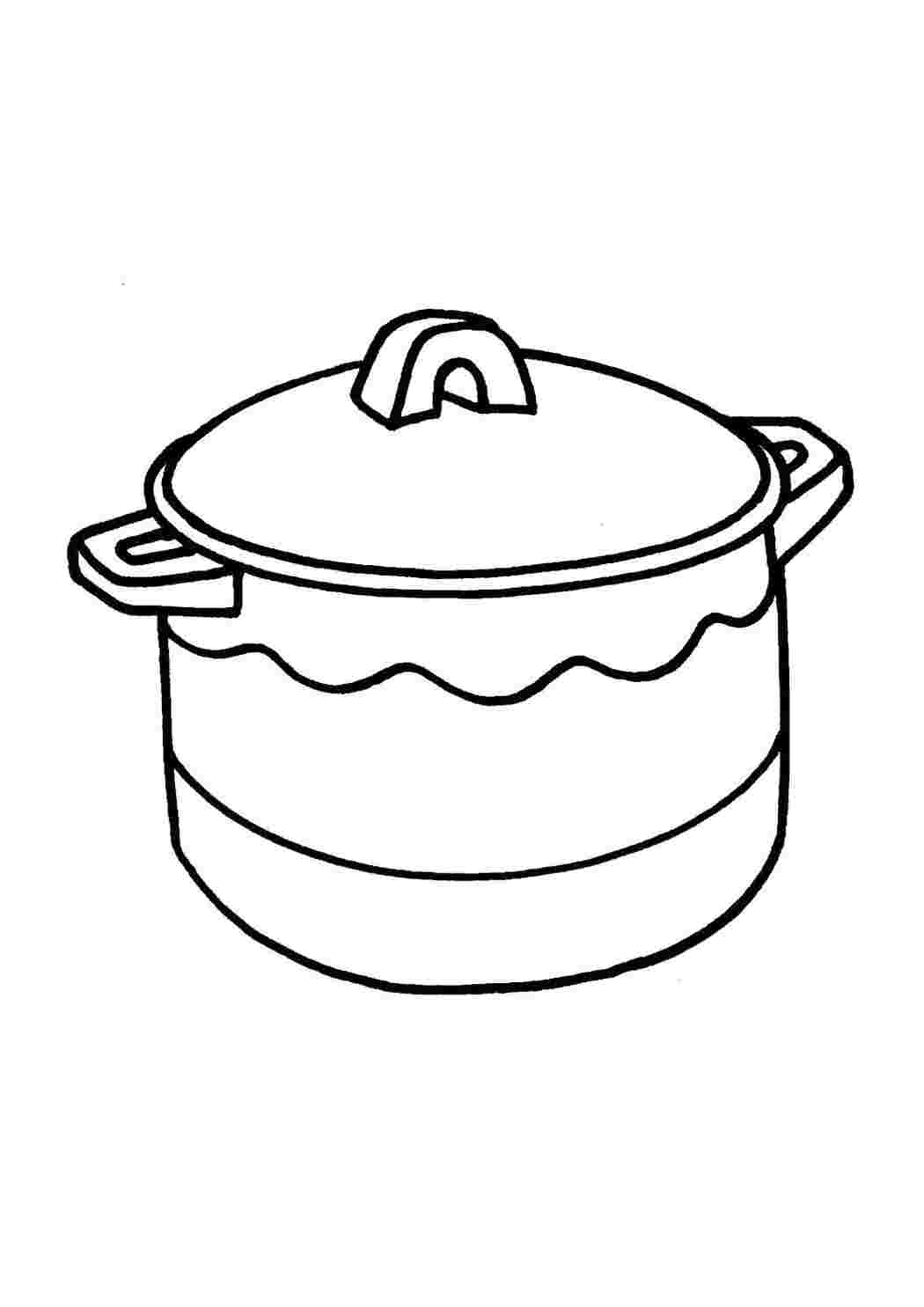 Раскраска казанок