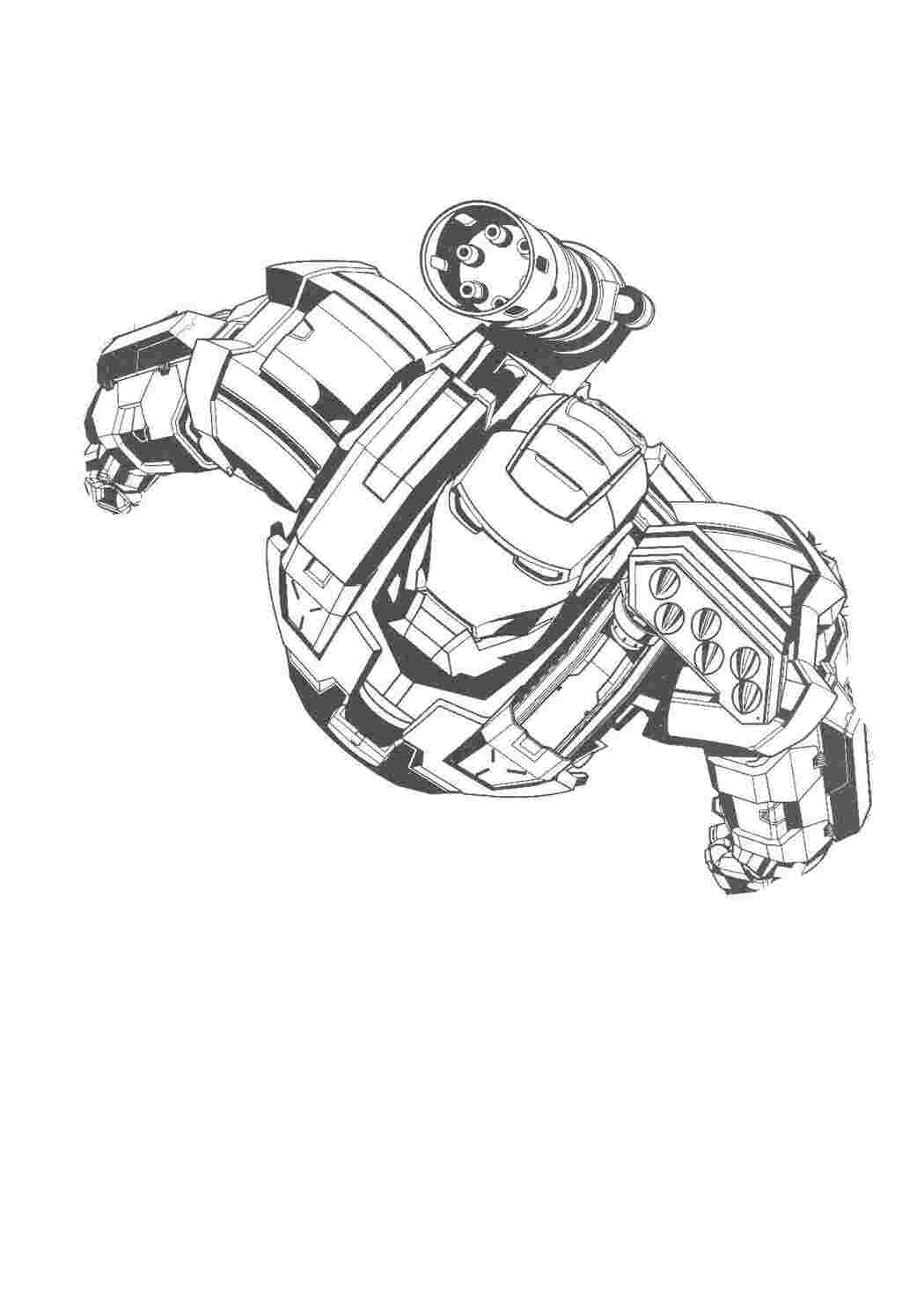 Раскраска Залізна людина