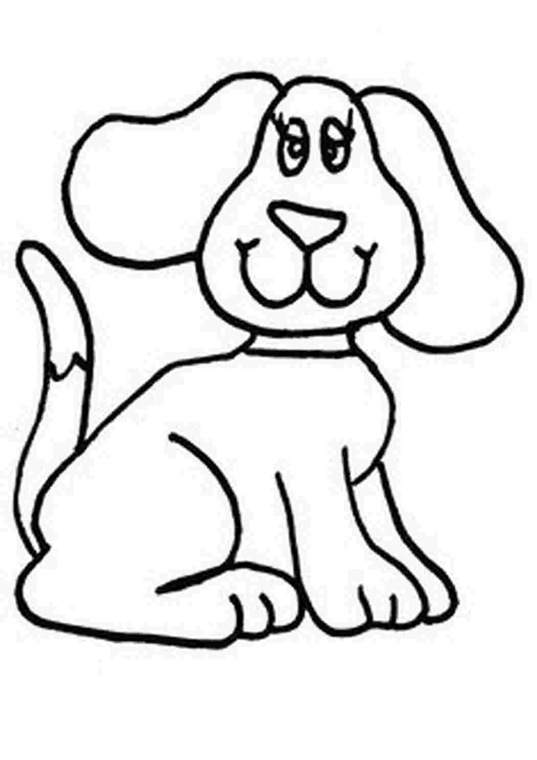 Раскраска Розфарбунки з жирним контуром Прості розфарбунки Перші розфарбунки для малюків