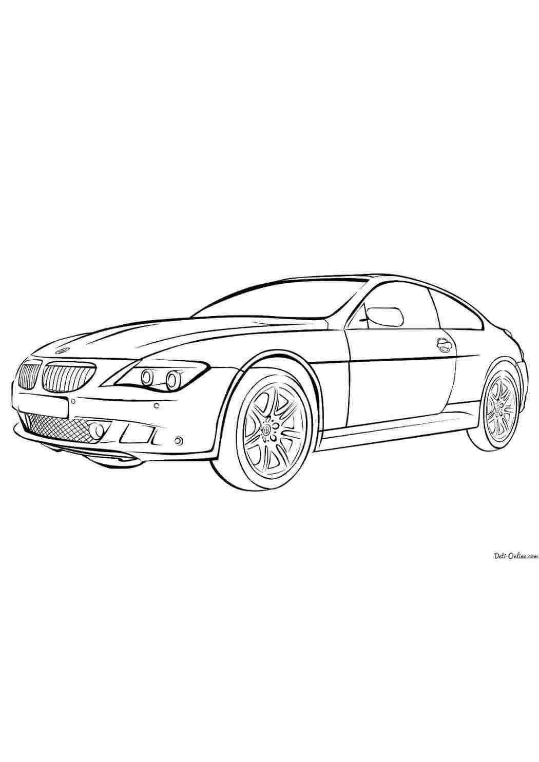 Раскраска Автомобіль