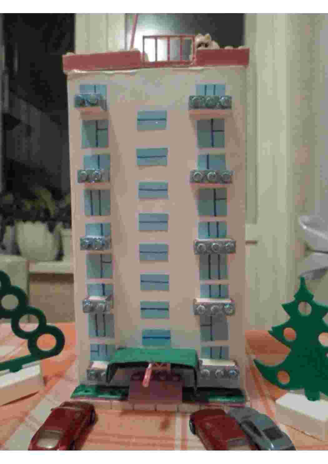 Раскраска Вироби вдома з паперу або картону