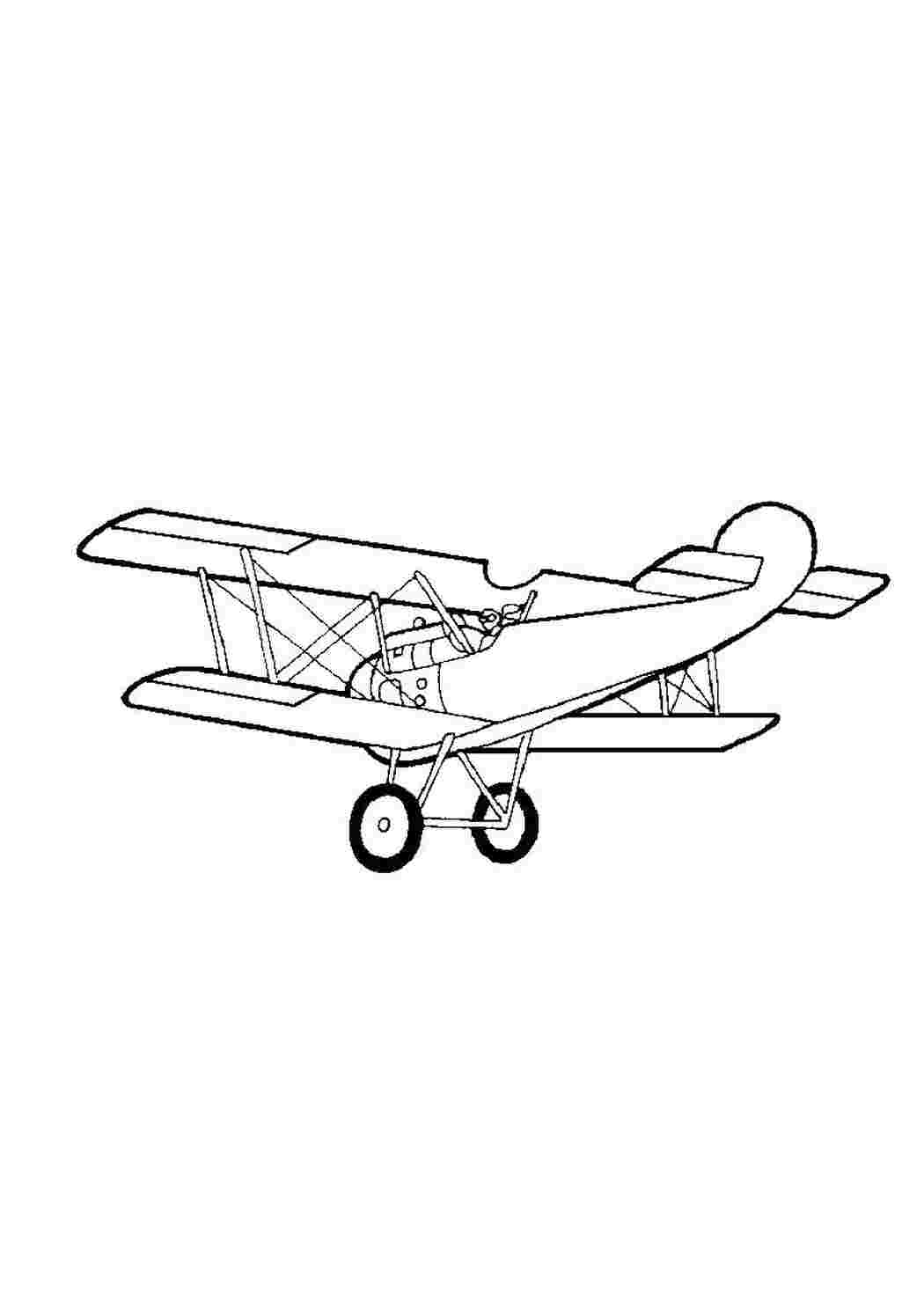 Раскраска Літак літак Ан 2