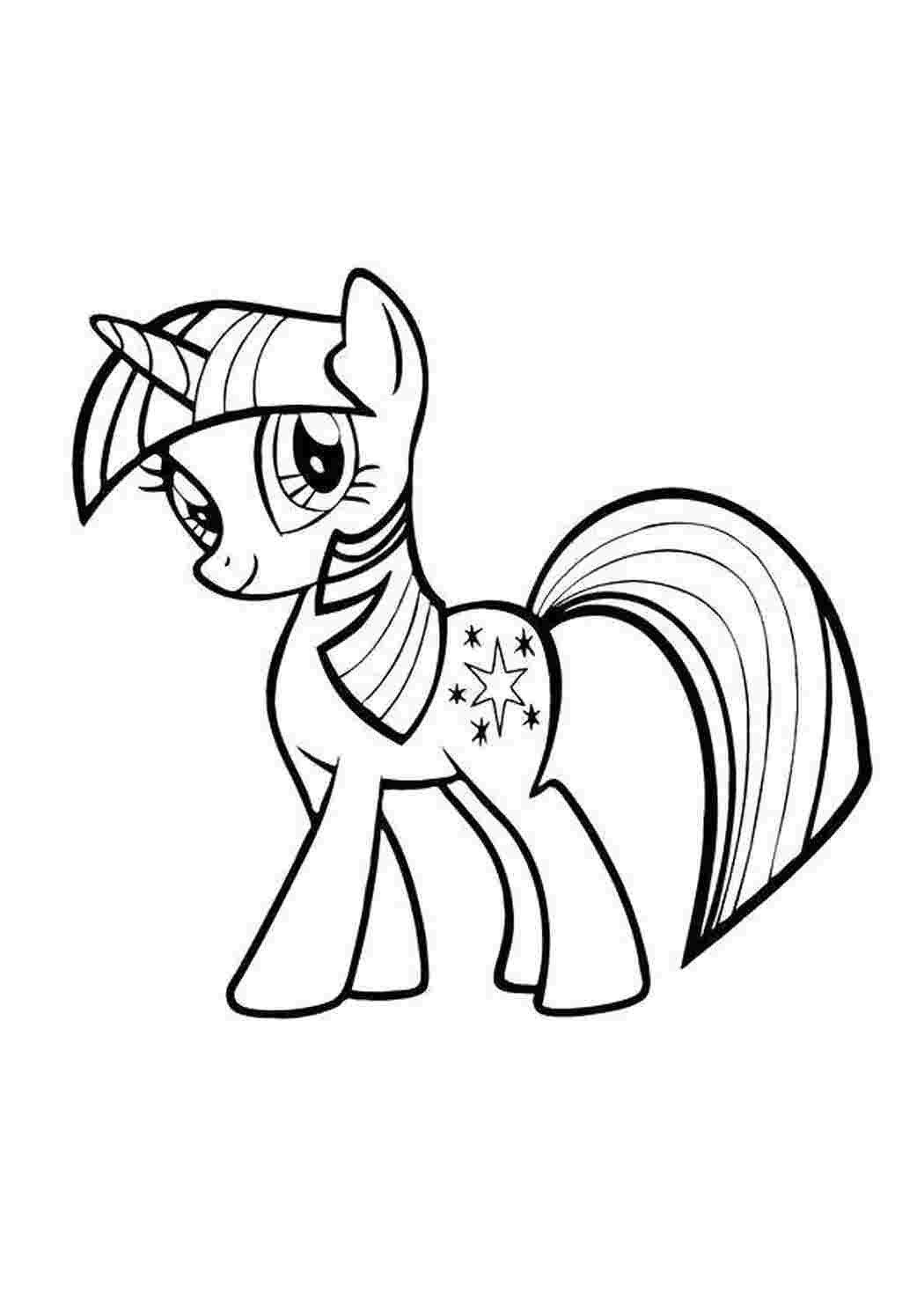 Раскраска Милашка з My Little Pony