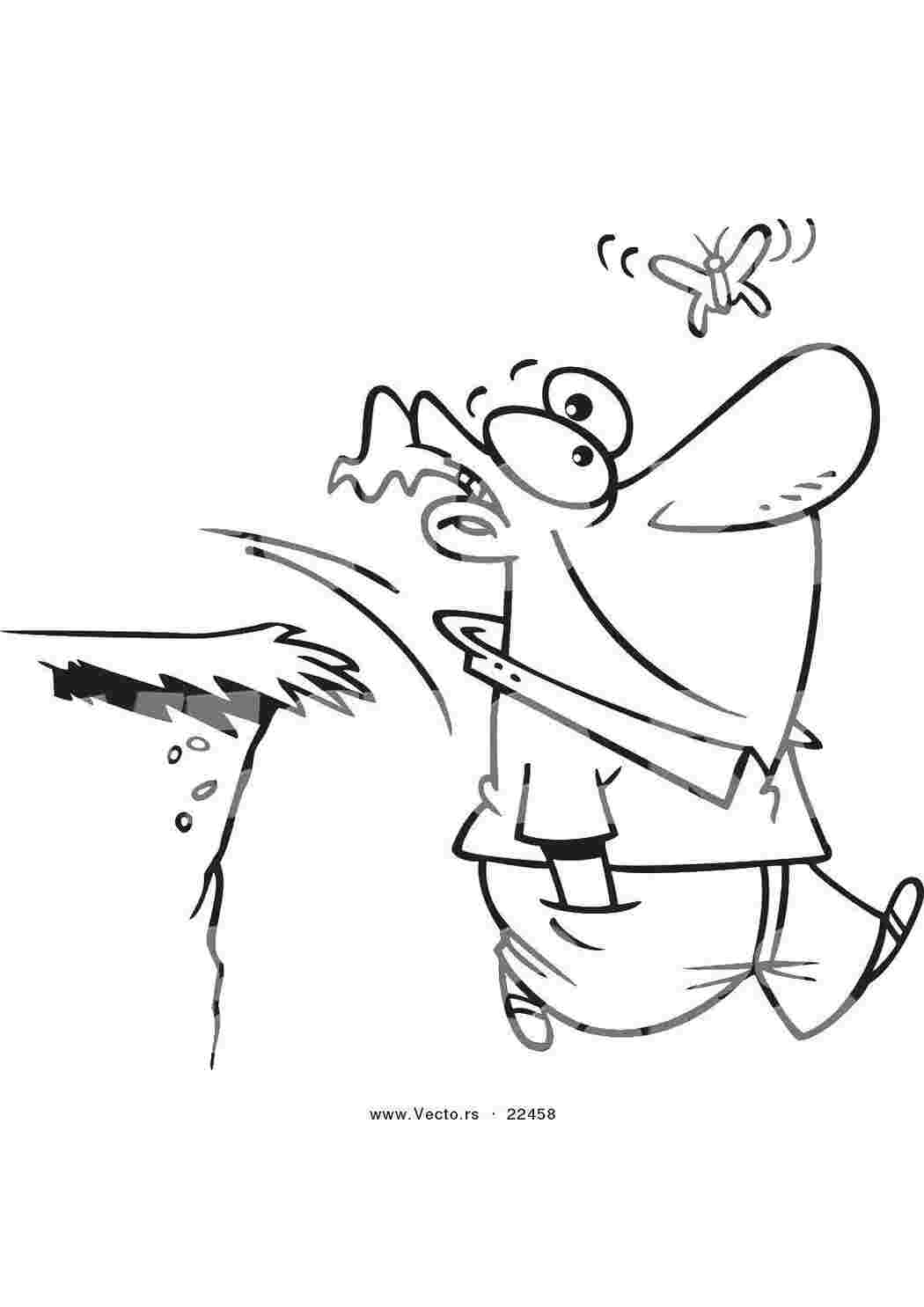 Раскраска Стрибнув