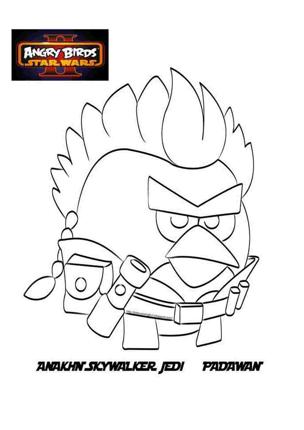 Раскраска Кумедні розмальовки Angry Birds Розфарбування злі пташки Розфарбування за мультфільмом та іграми про Angry Birds