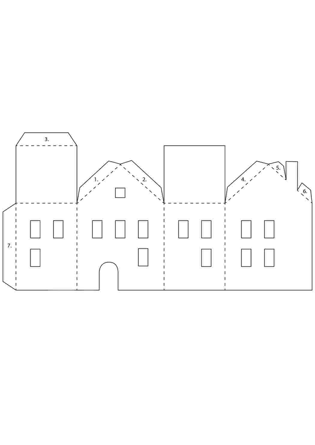 Раскраска Вироби вдома з паперу чи картону