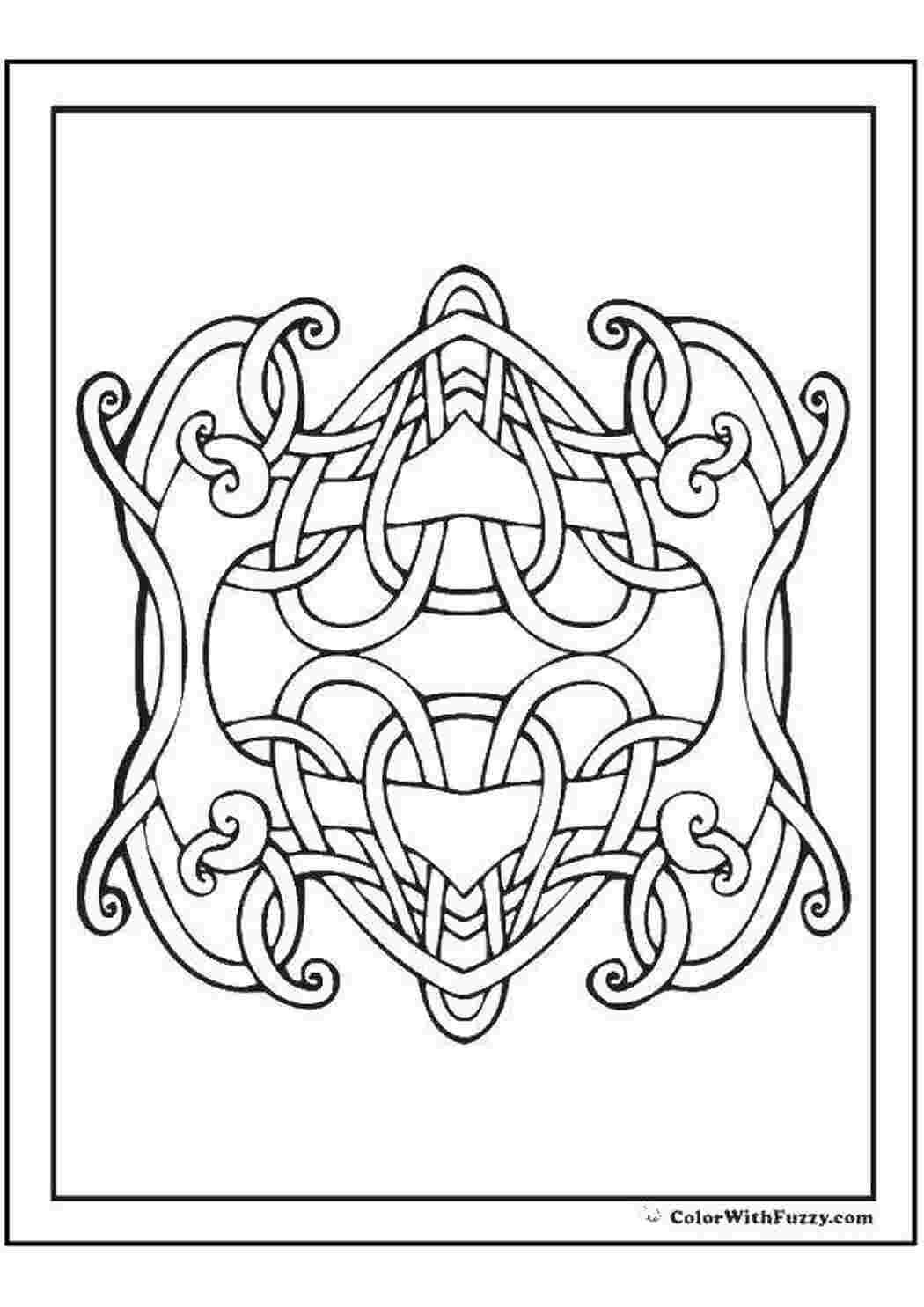 Раскраска Візерунки