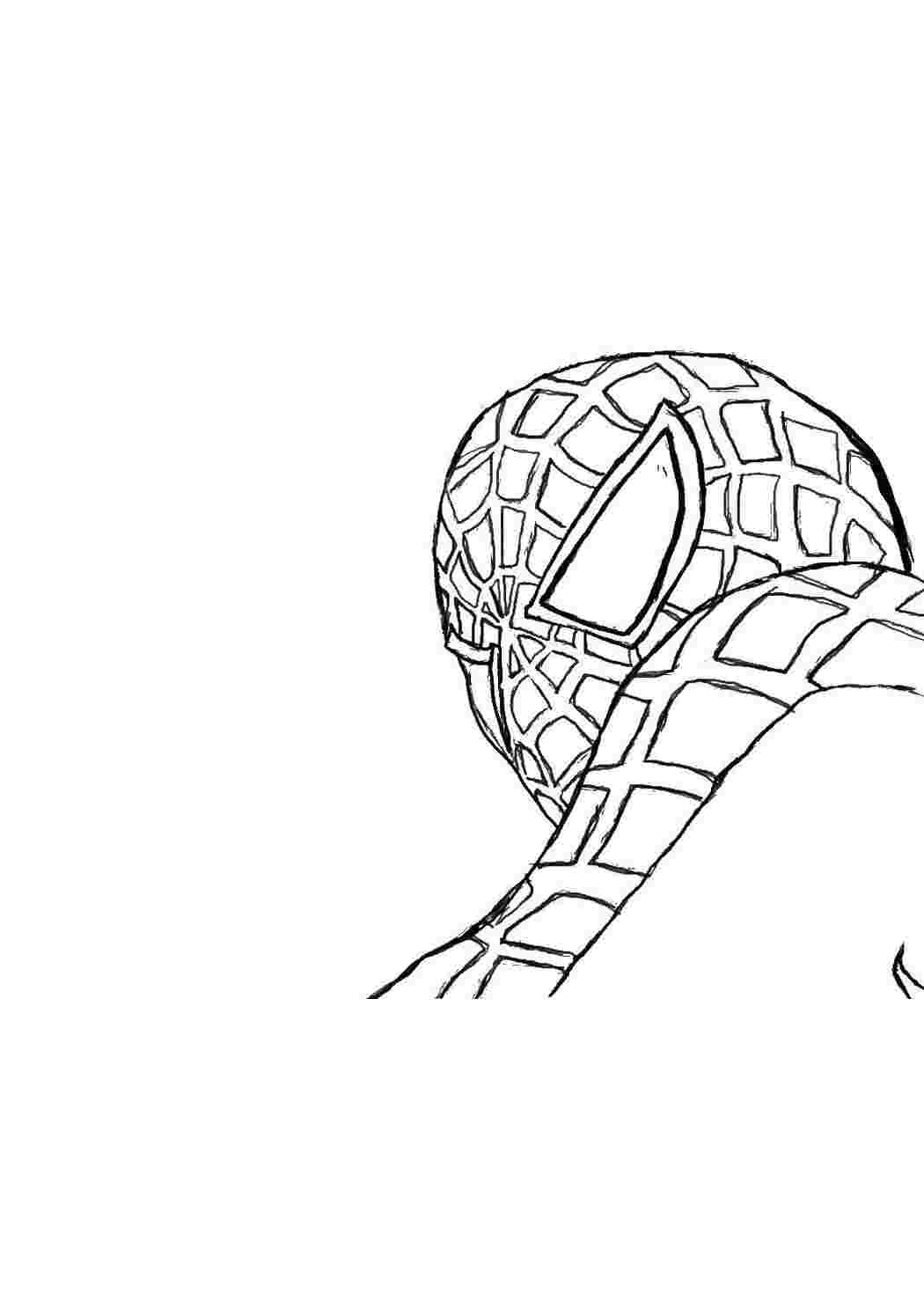 Раскраска Спідермен