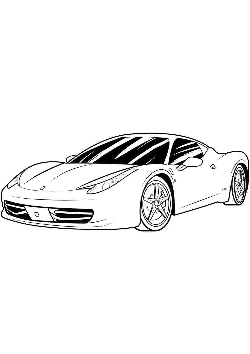 Раскраска Автомобіль
