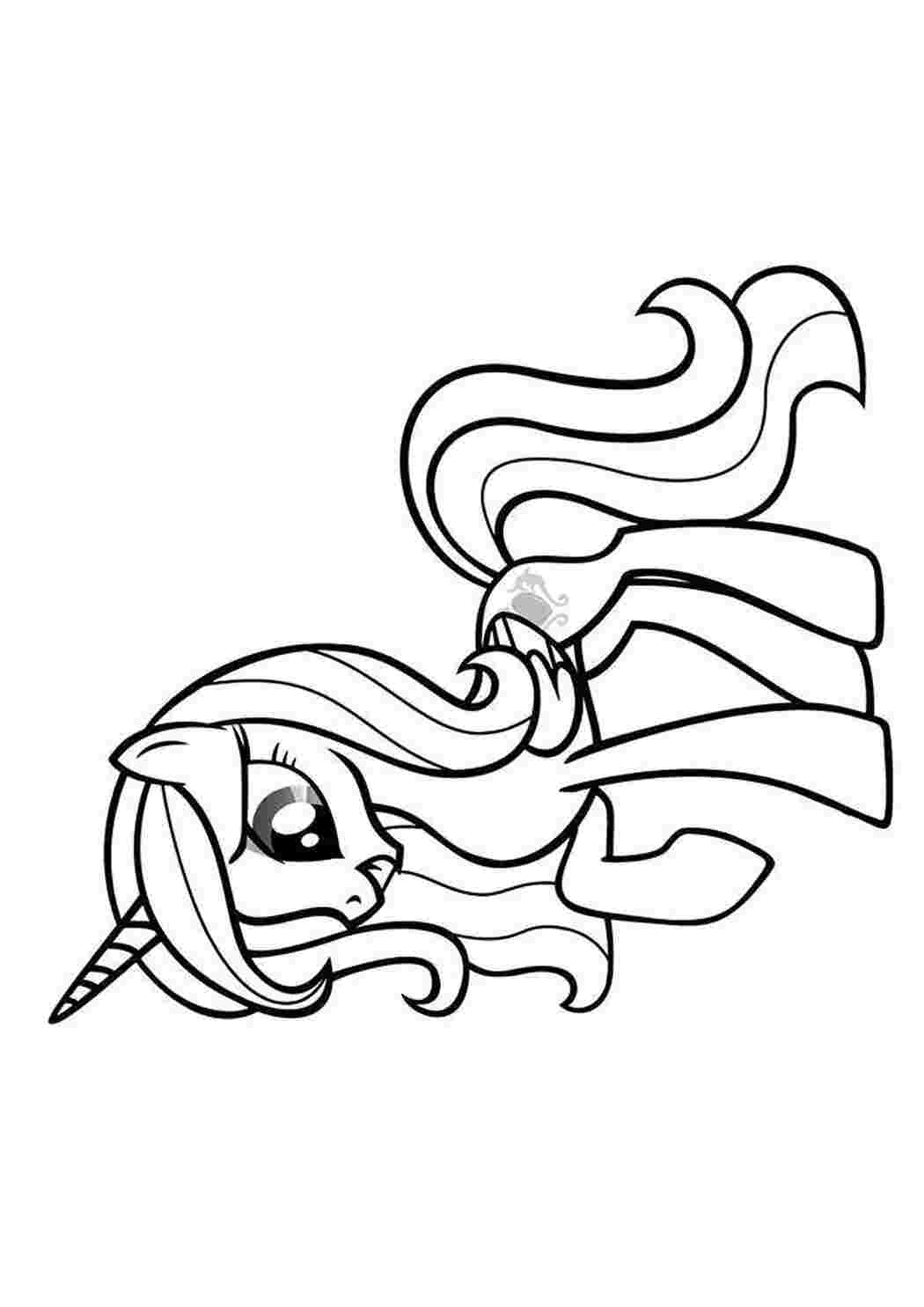 Раскраска Пні з My Little Pony