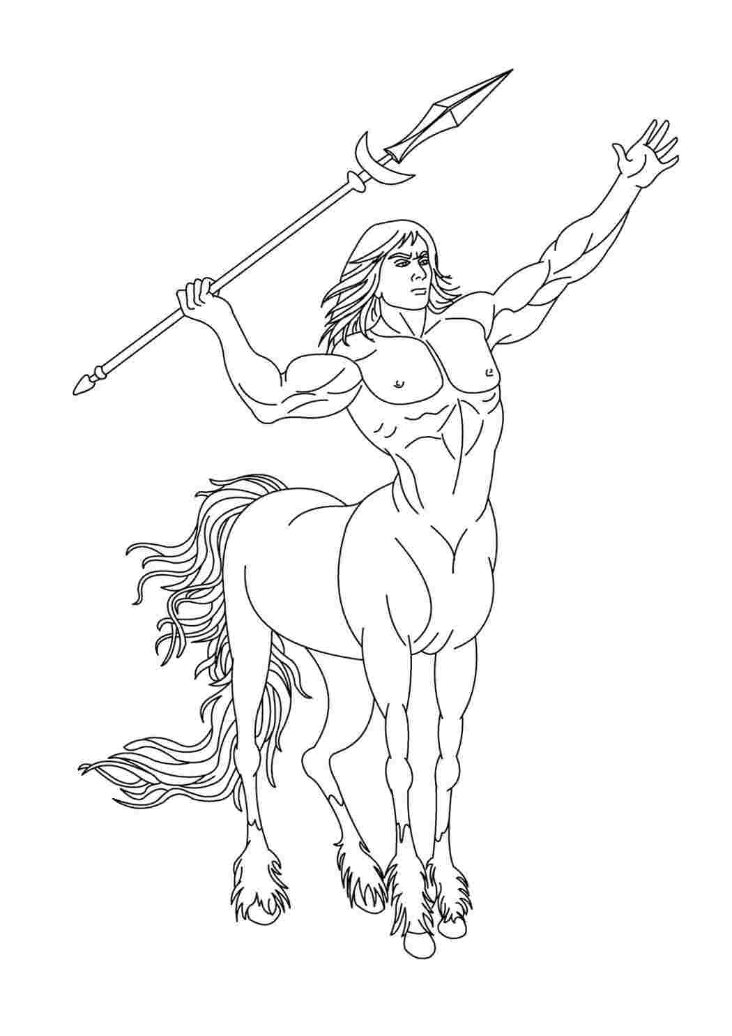 Раскраска Казки Міфи Стародавньої Греції