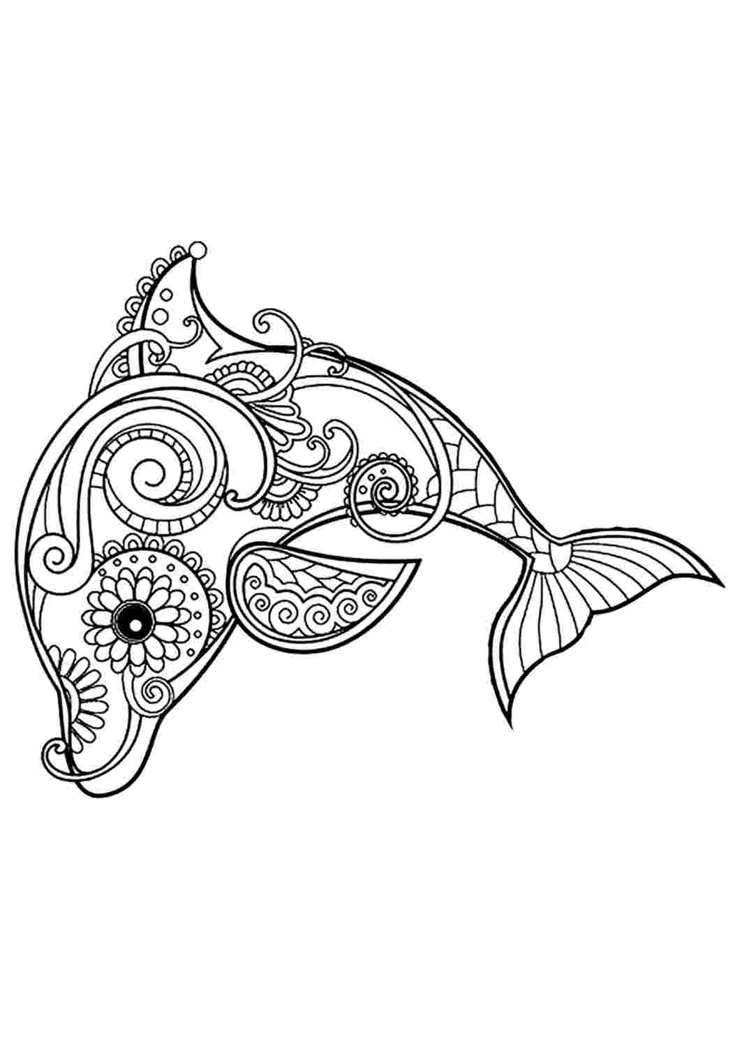 Раскраска Гарні розмальовки Квіти антистрес