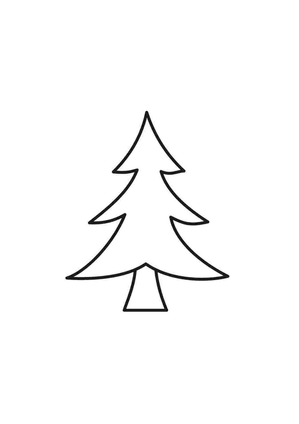 Раскраска Ялинка