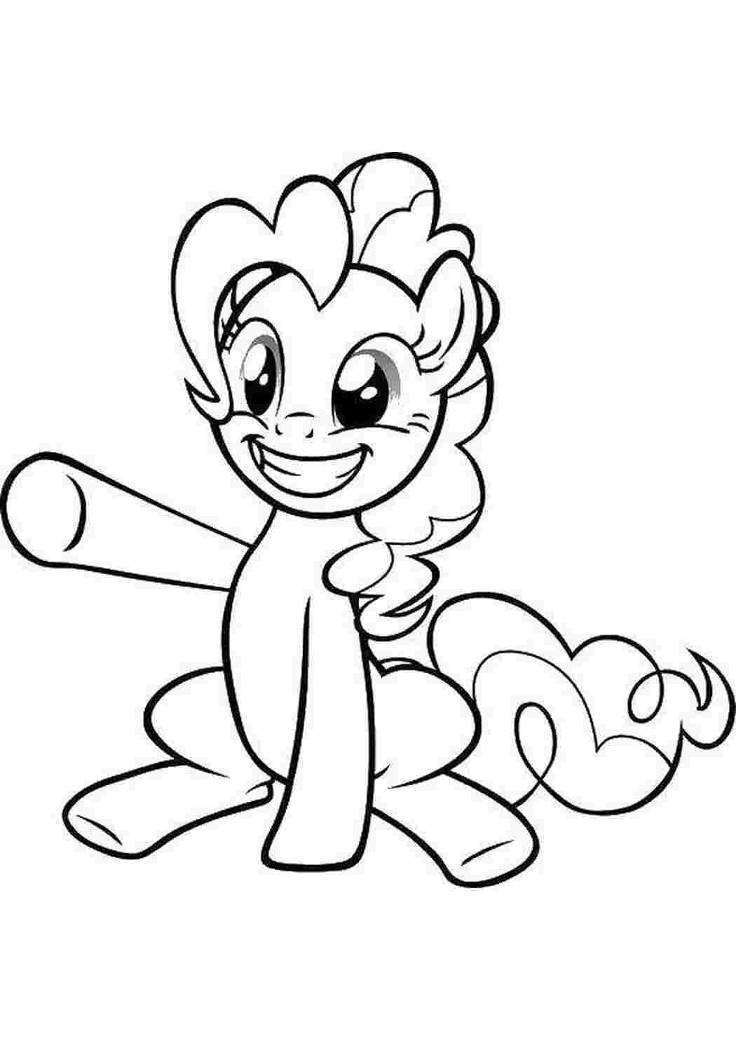 Раскраска Пні з My Little Pony