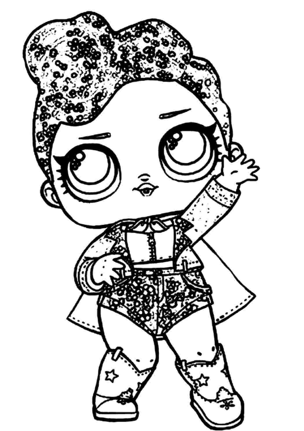 Раскраска Гарні розмальовки Я сьогодні дуже гарна Розмальовка Роздрукувати