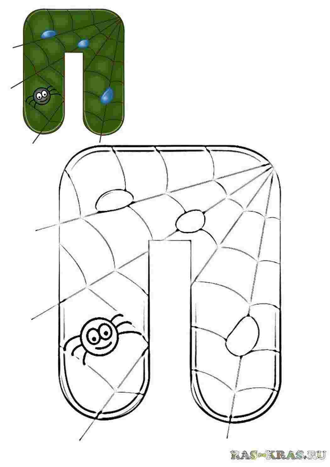 Раскраска Павук