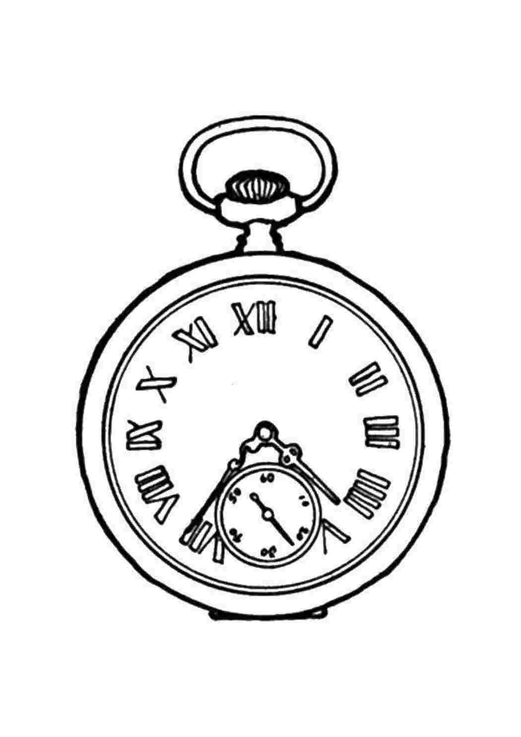 Раскраска Годинники
