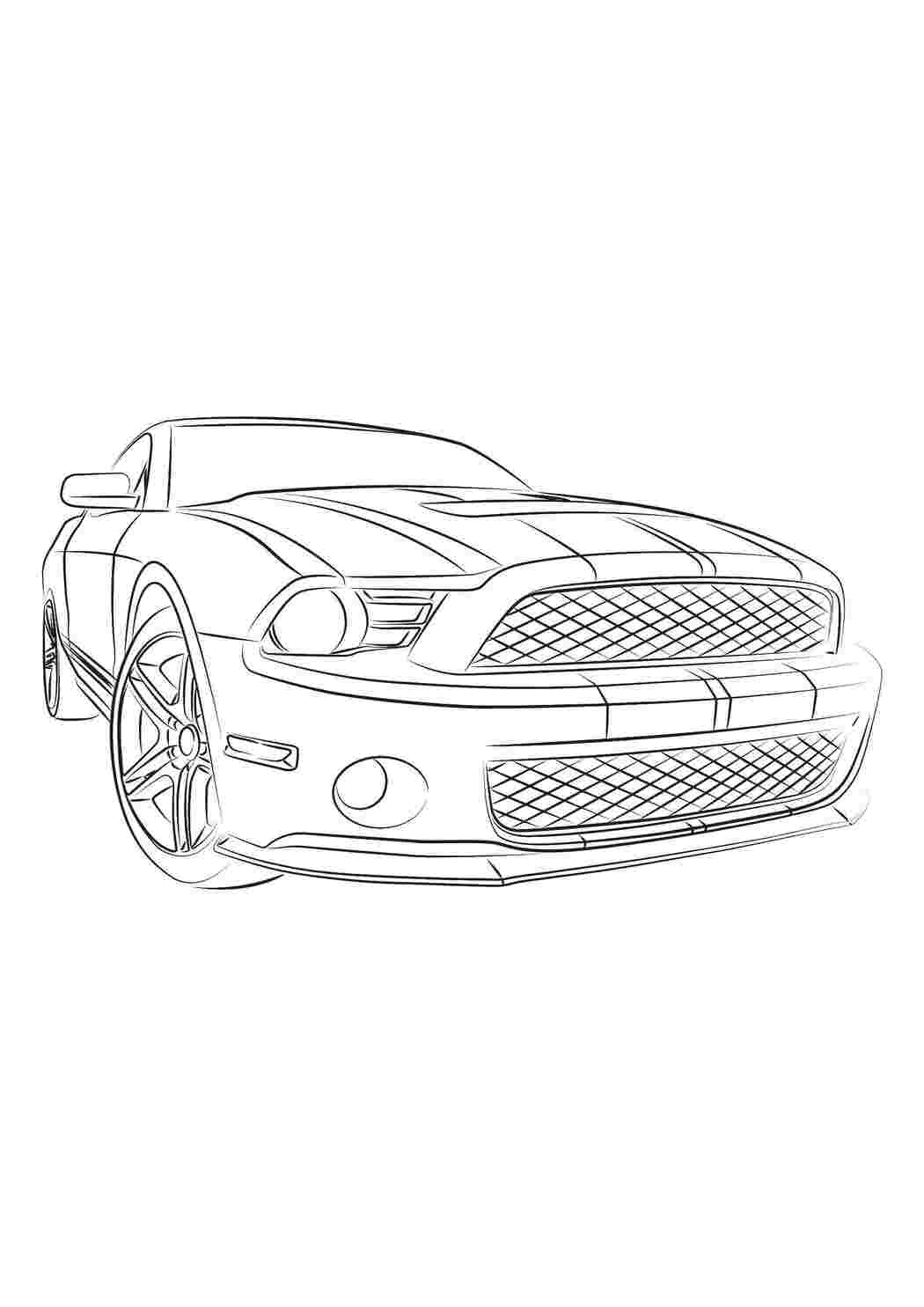 Раскраска Автомобіль