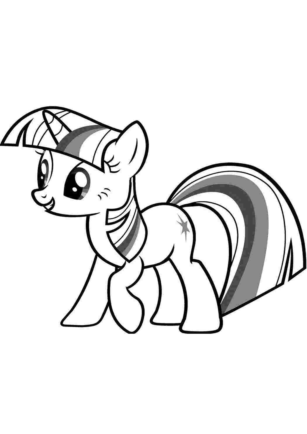 Раскраска Пні з My Little Pony