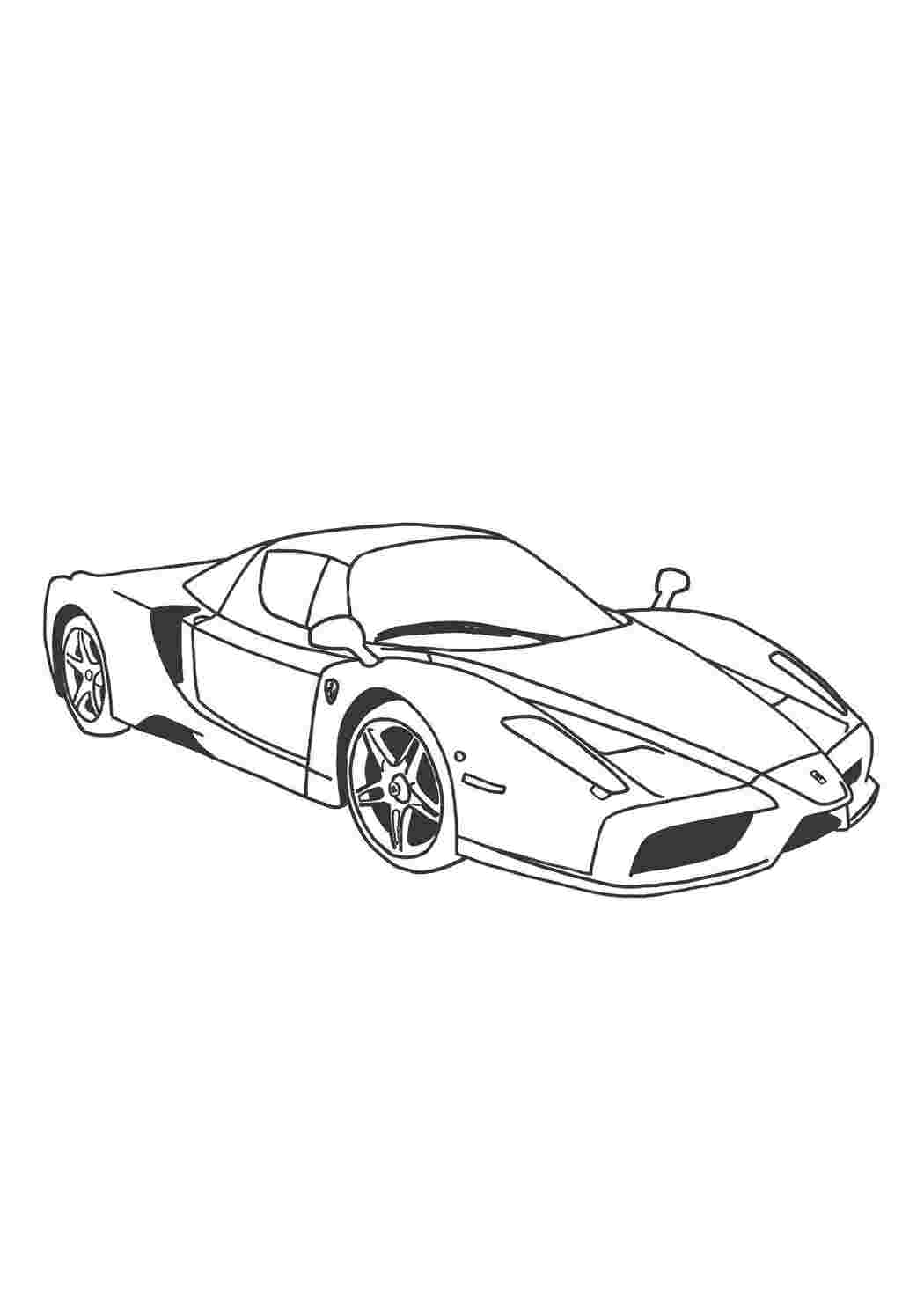 Раскраска гоночний автомобіль