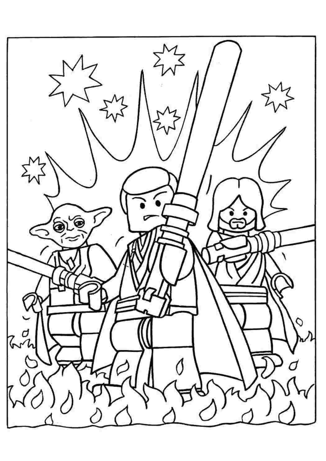 Раскраска Розфарбування Лего