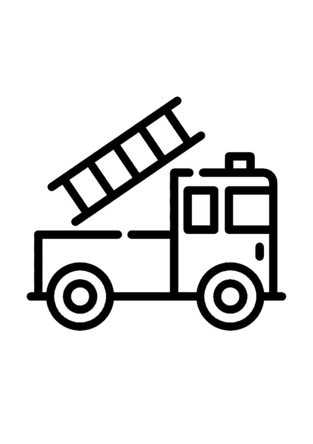 Раскраска Гарні розмальовки Маленька червона машинка розмальовка для малюків