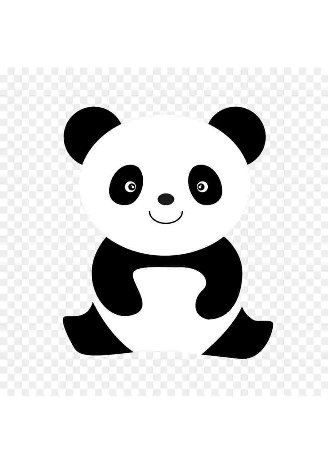 Раскраска Розфарбування з пандами на деяких малюнках панда їсть бамбук