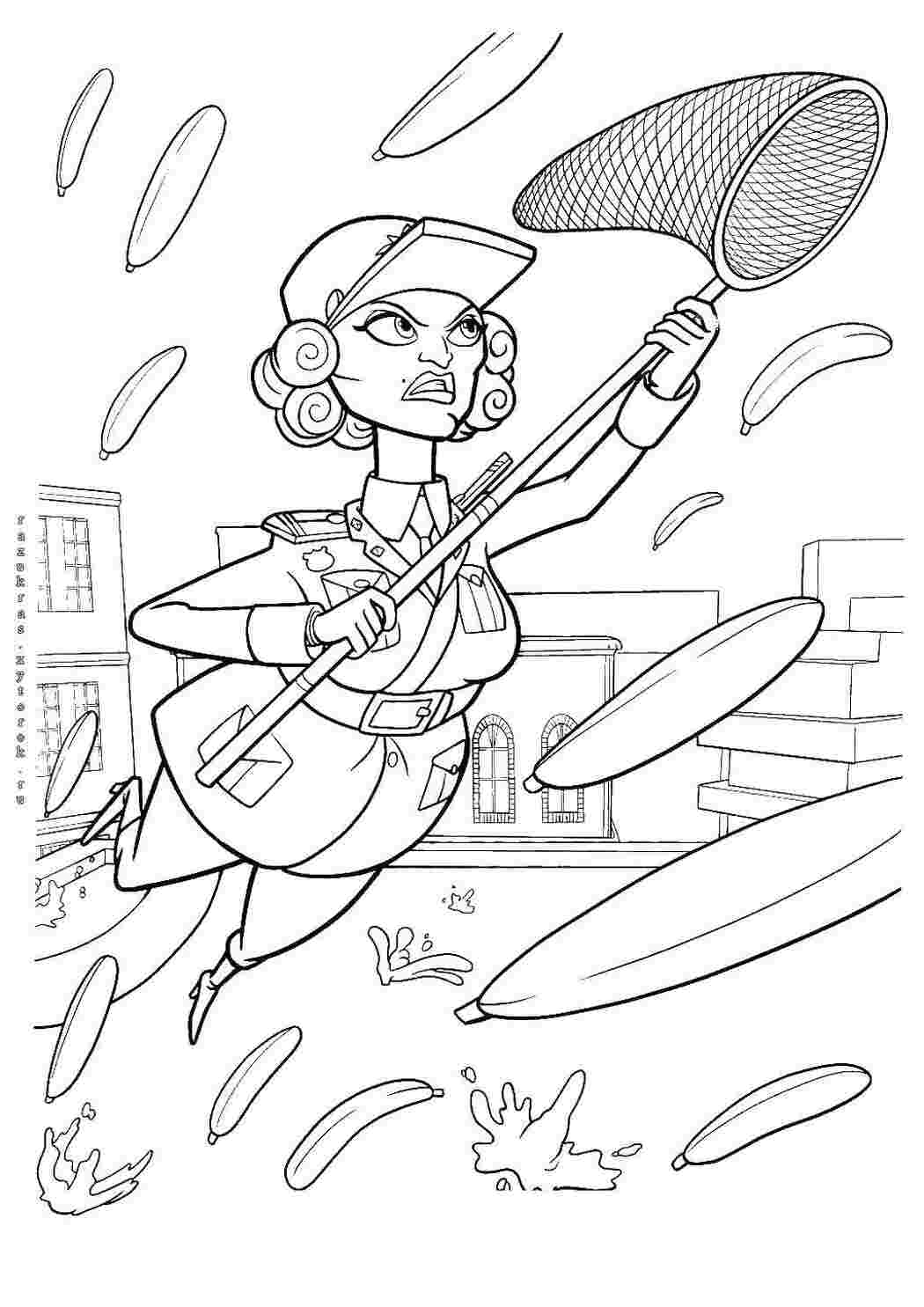 Раскраска Дубуа полює на тварин