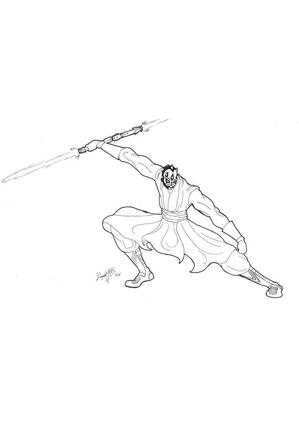 Раскраска Ніндзя